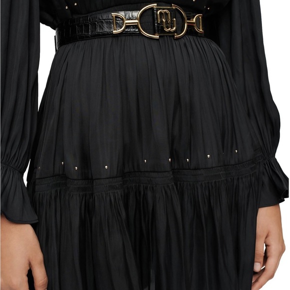 Maje Rinode Studded Flowy Dress - Picture 7 of 7